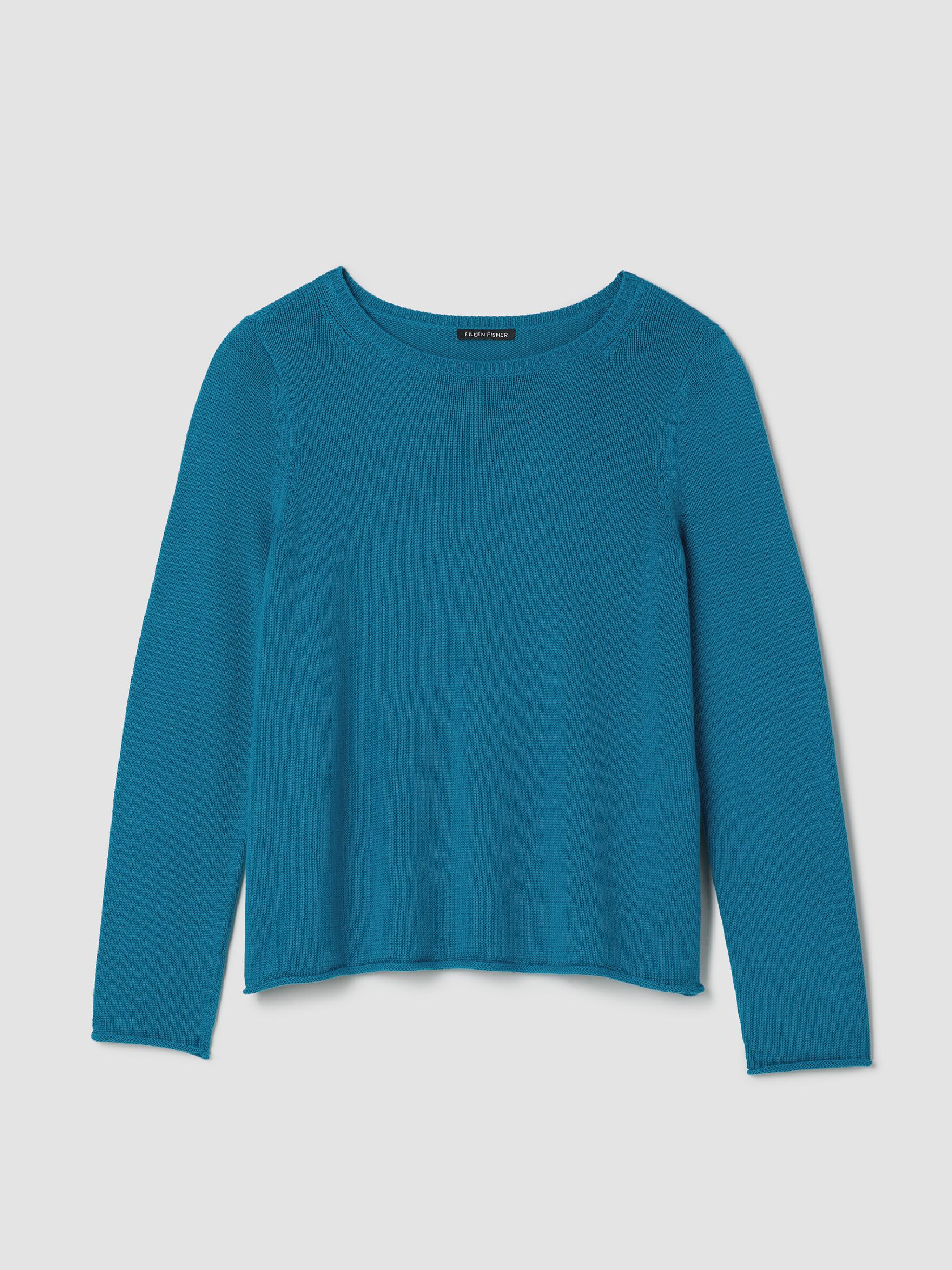 Peruvian Cotton Blend Bateau Neck Top
