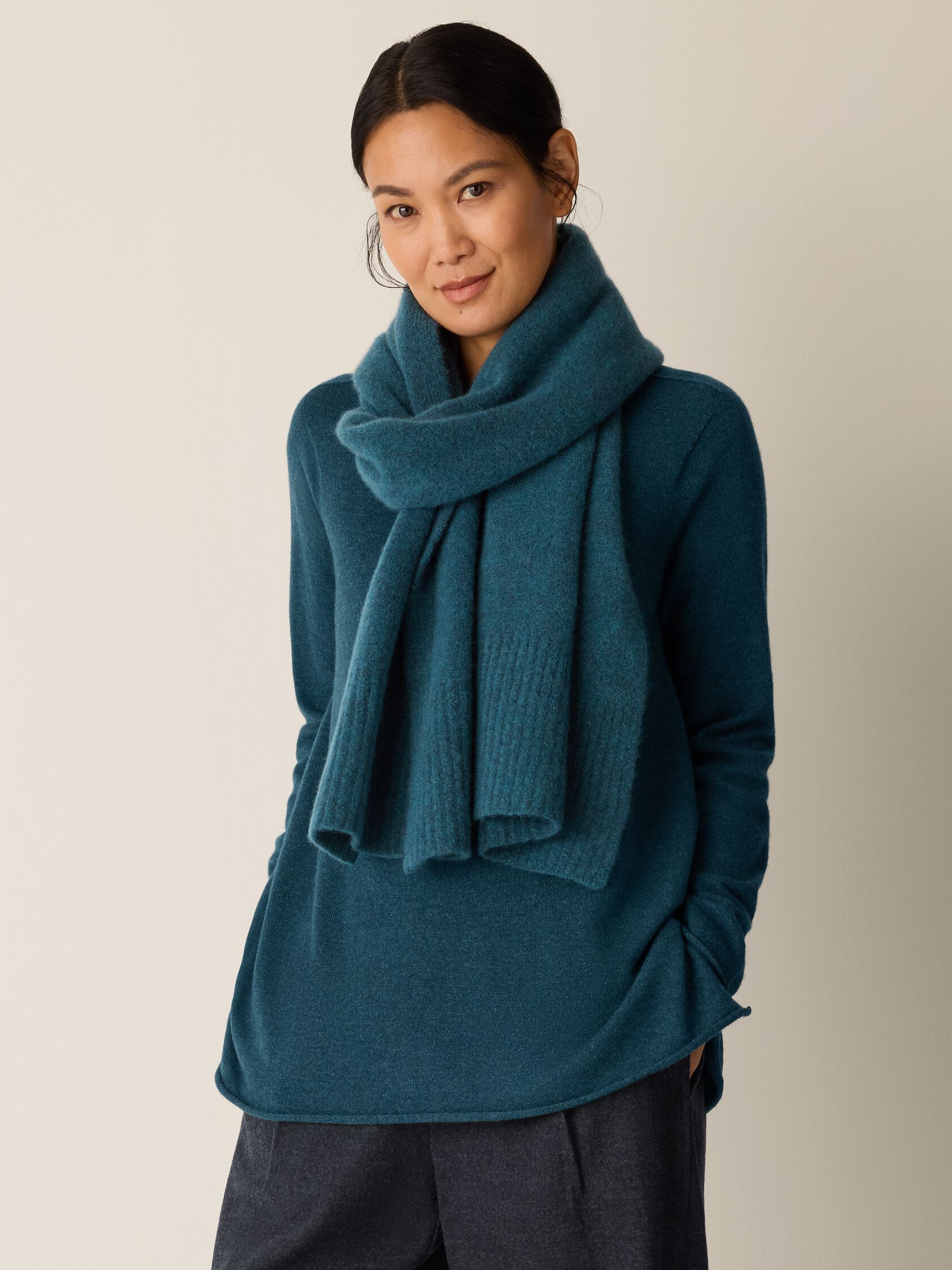 Cashmere Silk Boucle Bliss Scarf