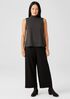 Fine Jersey Mock Neck Tank