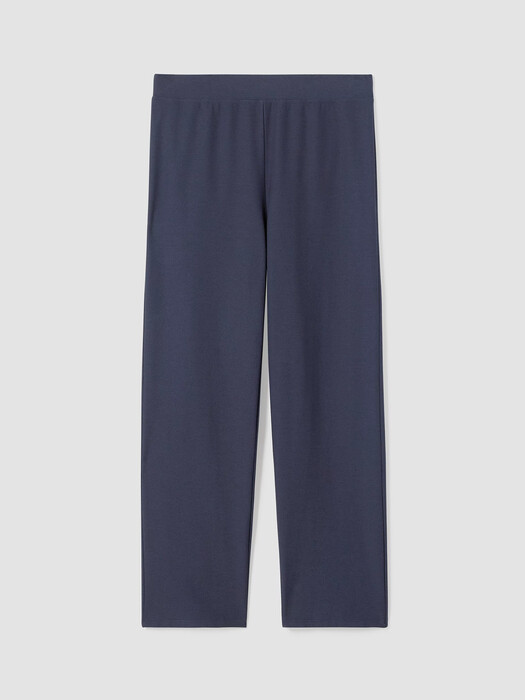 Washable Stretch Crepe Straight Pant