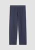 Washable Stretch Crepe Straight Pant