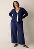 Organic Linen Cotton V-Neck Cardigan