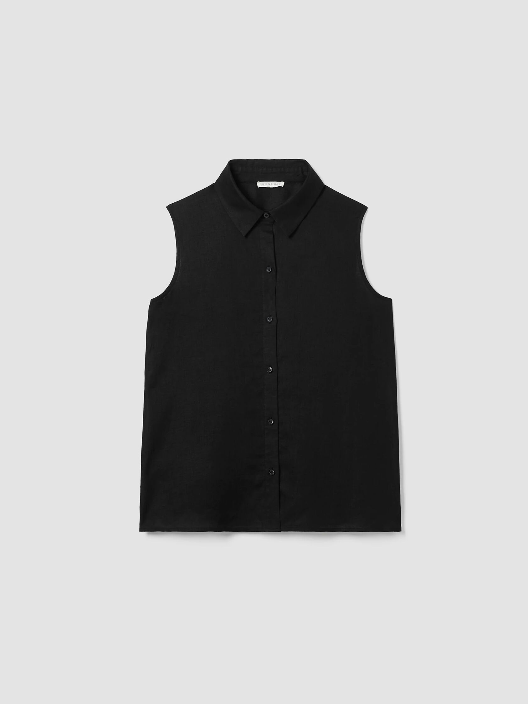 Organic Handkerchief Linen Sleeveless Shirt