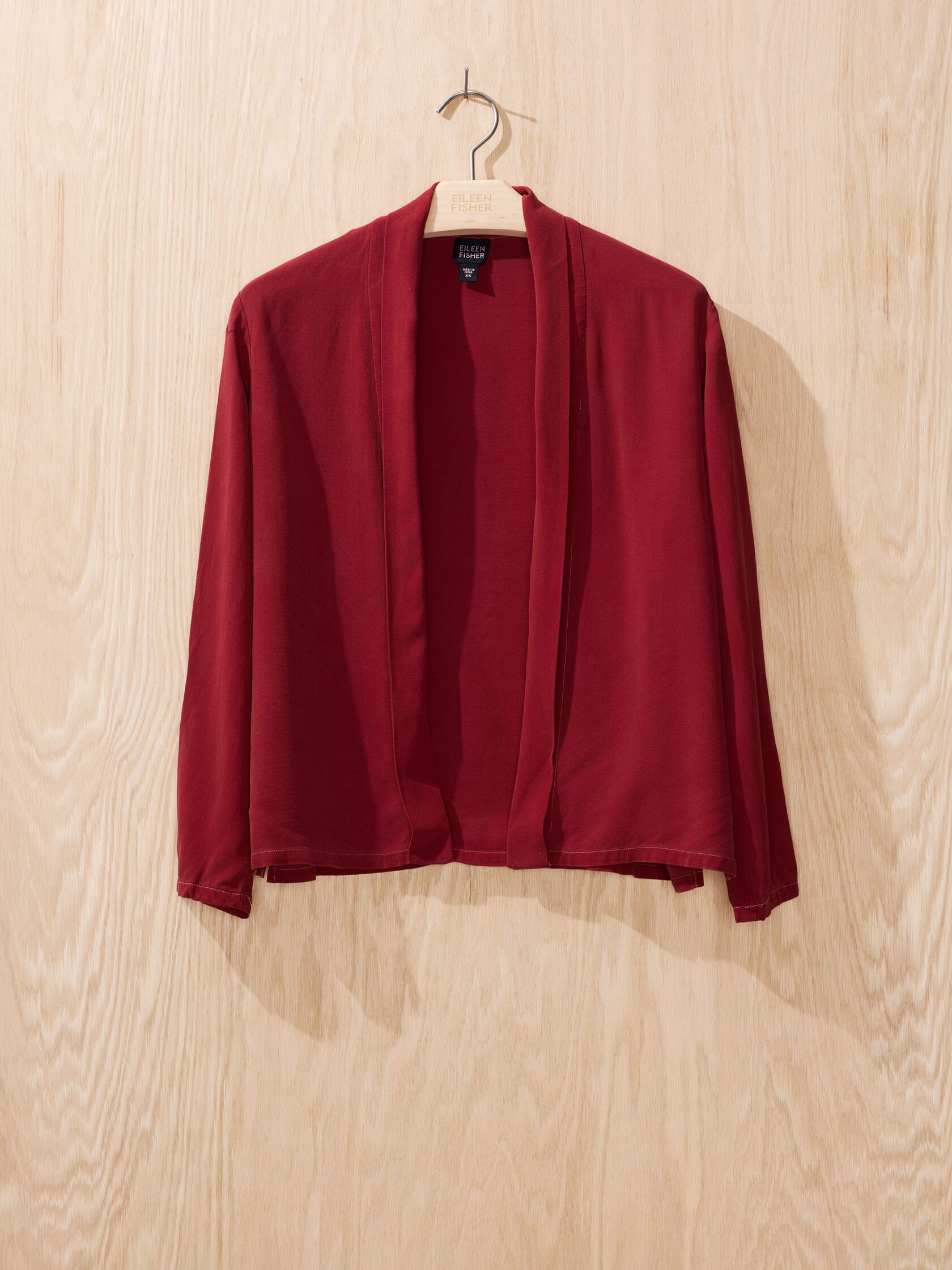 Renew Overdye Silk Crepe Jacket, XS