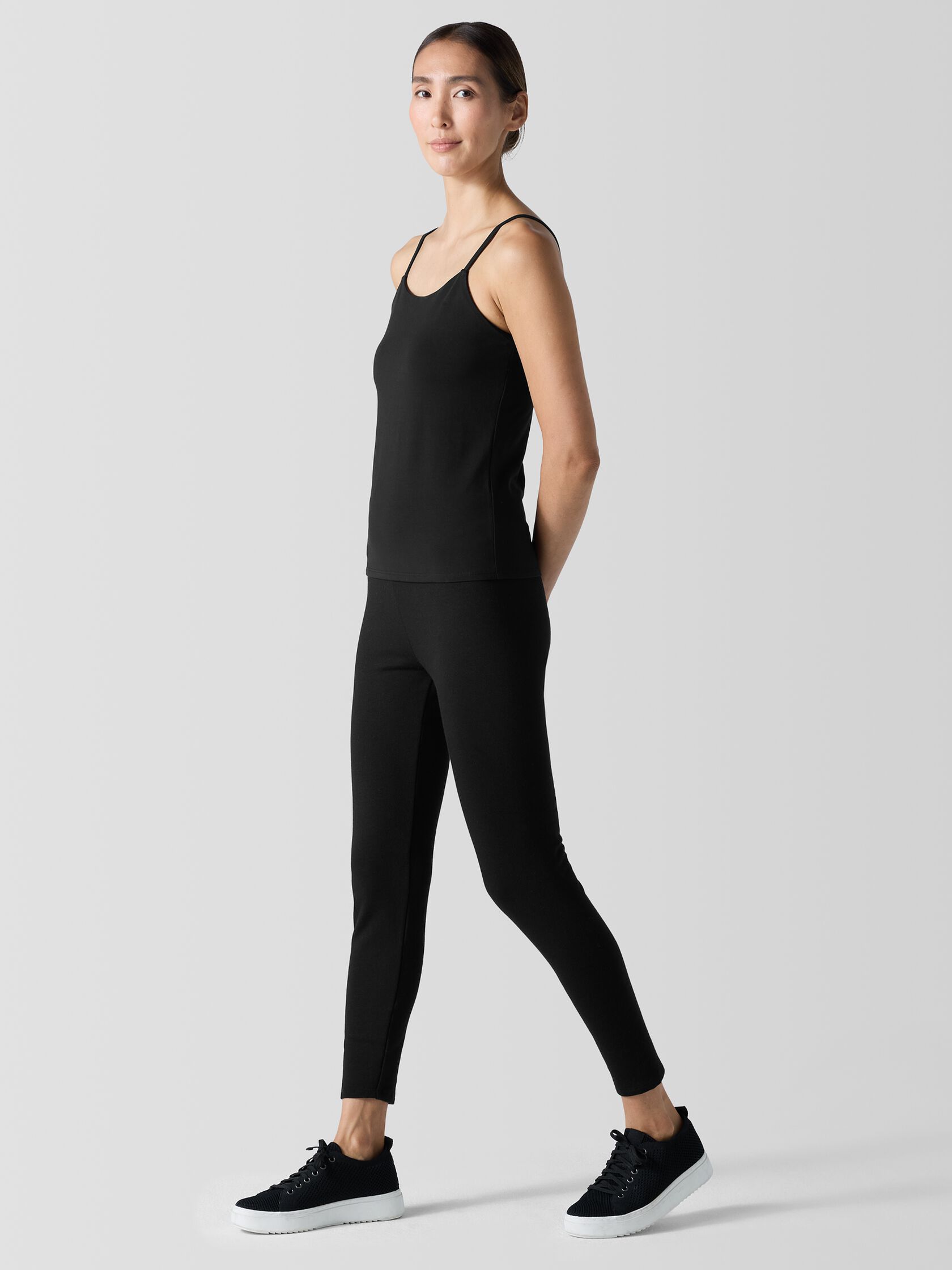 Pima Cotton Stretch Jersey Cami