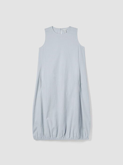 Organic Cotton Ripple Lantern Dress | EILEEN FISHER Organic Cotton Ripple Lantern Dress | EILEEN FISHER