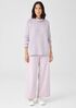 Peruvian Organic Cotton Crimp Turtleneck Top
