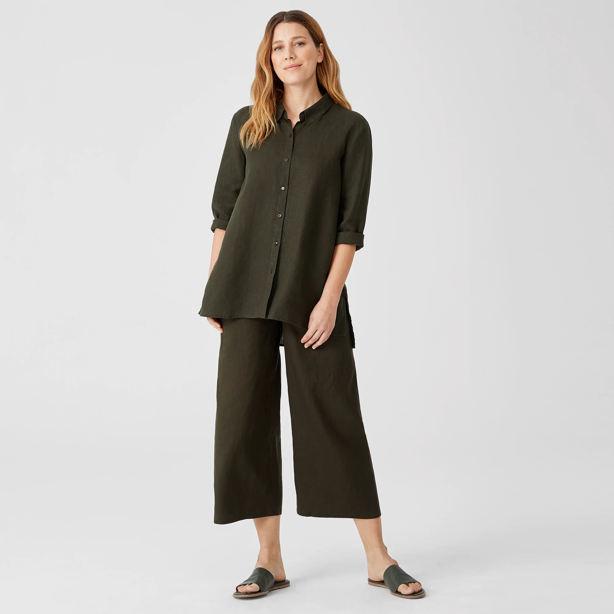 Organic Handkerchief Linen Shirt 