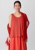 Watercolor Organic Cotton Gauze Scarf