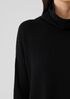 Cotton and Recycled Cashmere Turtleneck Box-Top