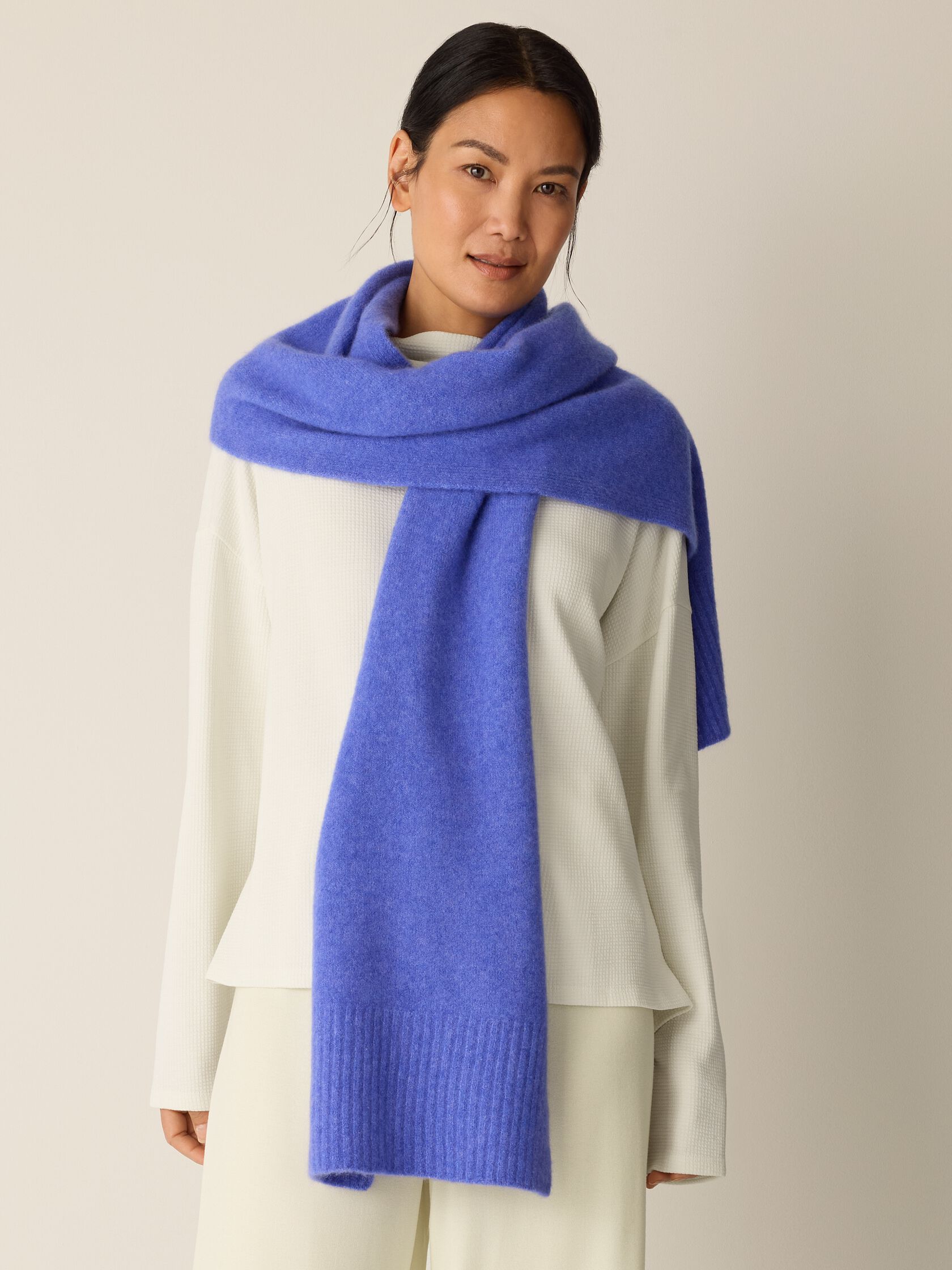 Cashmere Silk Boucle Bliss Scarf