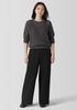 Merino Crew Neck Top in Regenerative Wool