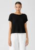 Organic Cotton Linen Slub Box-Top