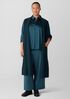 Lightweight Boiled Wool Shawl Collar Vest in Regenerative Wool