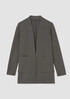 Washable Flex Ponte High Collar Jacket