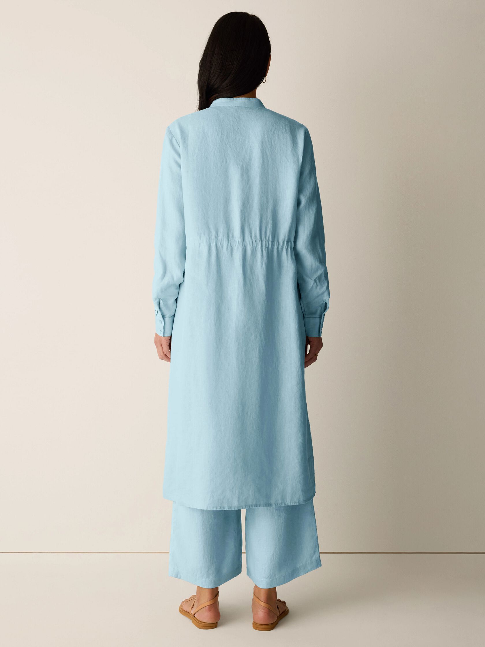 Organic Linen Shirtdress