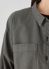 Cotton Hemp Stretch Shirt Jacket