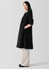 Silk Double Crepe Long Blazer