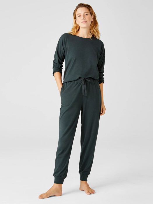 Cozy Organic Cotton Interlock Jogger Pant
