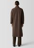Lightweight Boiled Wool Icon Coat in Regenerative Wool