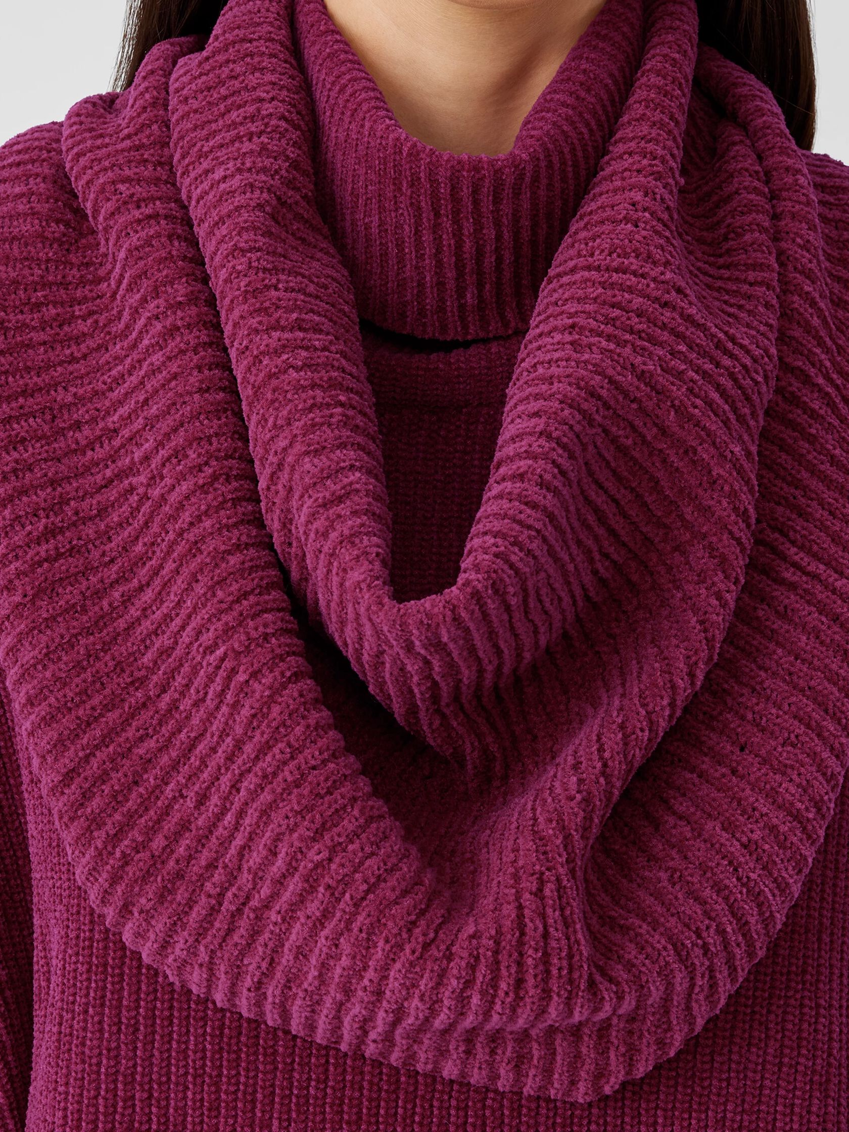 Organic Cotton Chenille Infinity Scarf