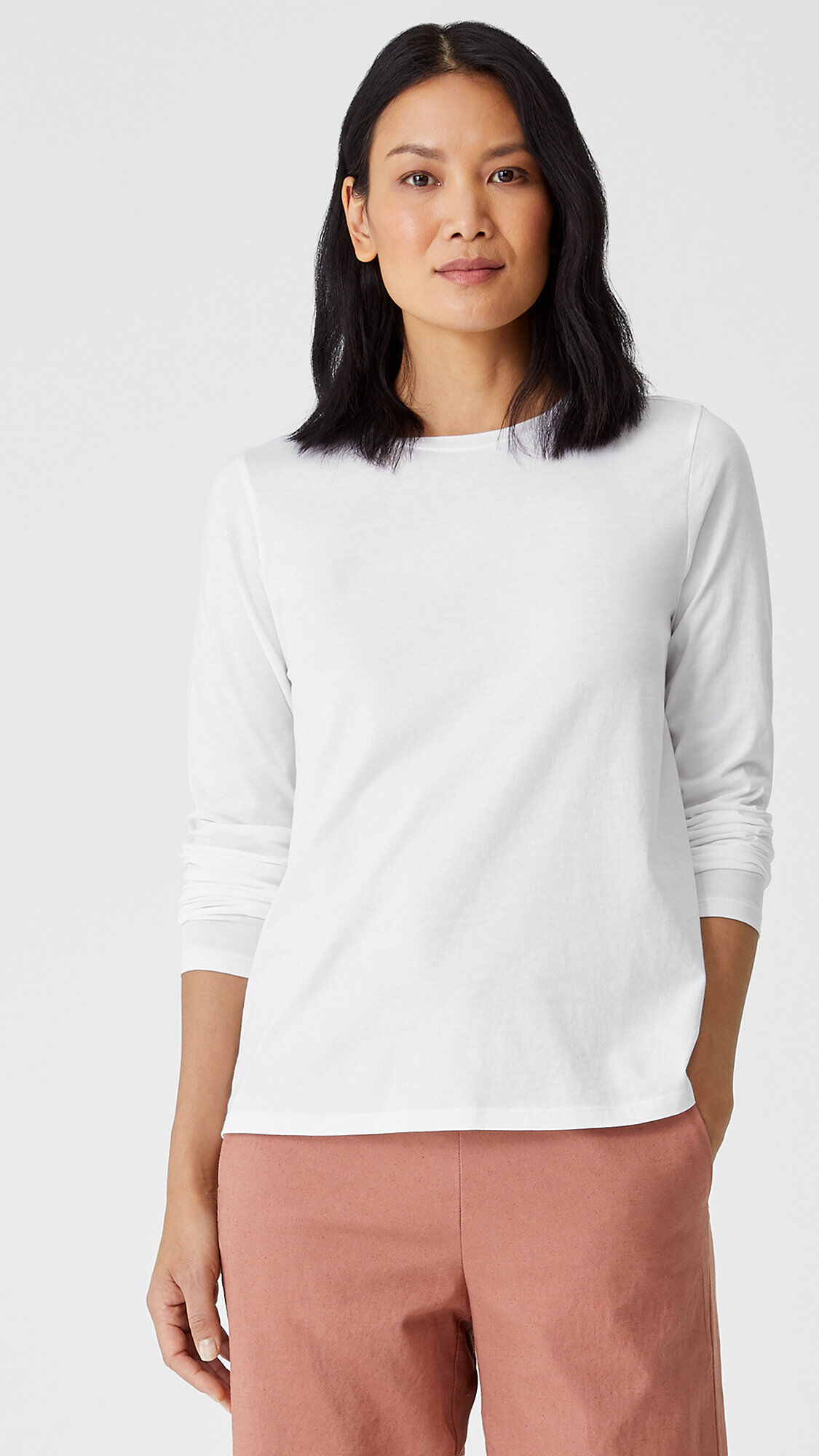 Eileen fisher 2024 long sleeve tee