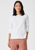 Organic Pima Cotton Jersey Long-Sleeve Tee