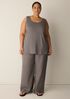 Organic Linen Jersey Scoop Neck Tank