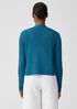 Organic Linen Cotton Tuck Cropped Cardigan