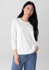 Organic Pima Cotton Jersey Long-Sleeve Tee