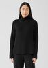 Merino Turtleneck Top in Regenerative Wool