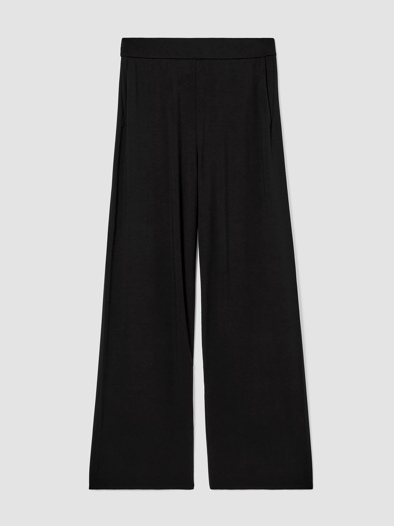 Stretch Jersey Knit Straight Pant EILEEN FISHER