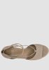 Wesson Tumbled Nubuck Wedge Espadrille