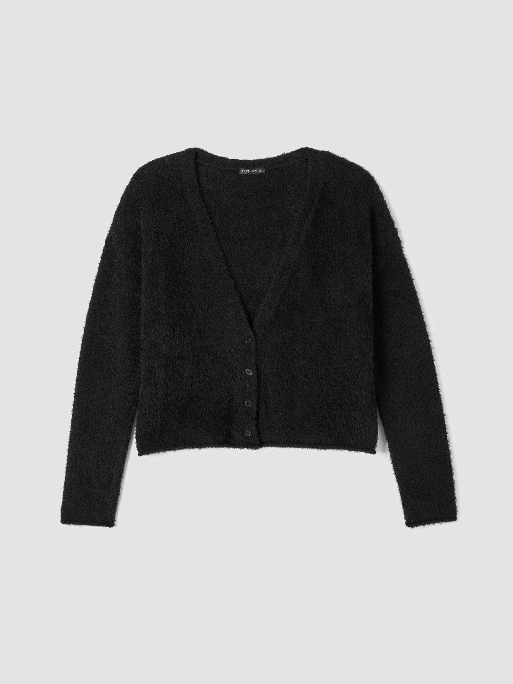 Organic Cotton Eyelash Cardigan