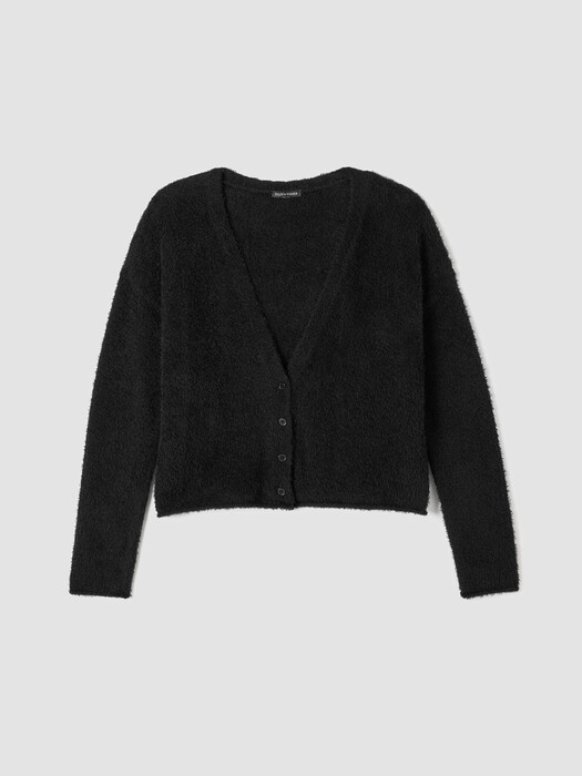 Organic Cotton Eyelash Cardigan