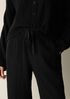 Organic Cotton Doubleweave Straight Pant