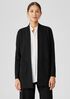 Washable Flex Ponte High Collar Jacket