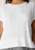 Organic Linen Cotton Crew Neck Top