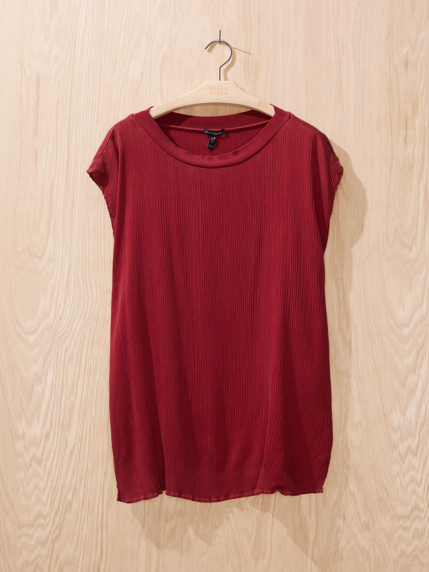 Renew Overdye Silk Satin Top, XL