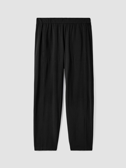 Pima Cotton Stretch Jersey Lantern Pant