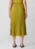 Crushed Silk Flared Skirt