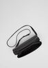 Grainy Italian Leather Small Crossbody Bag