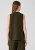 Organic Handkerchief Linen Sleeveless Shirt