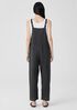 Garment-Dyed Organic Linen Overalls