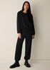 Lightweight Ponte Round Neck Top