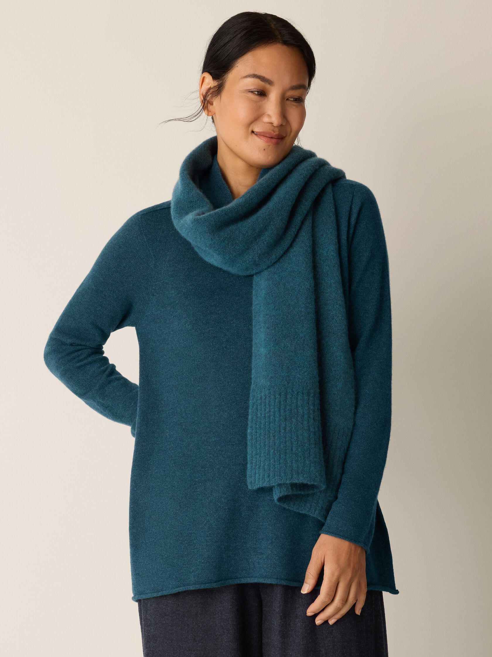 Cashmere Silk Boucle Bliss Scarf