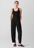 Organic Cotton Stretch Rib Scoop Neck Tank