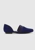 Flute Suede Flat