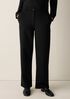 Washable Flex Ponte Straight Trouser Pant