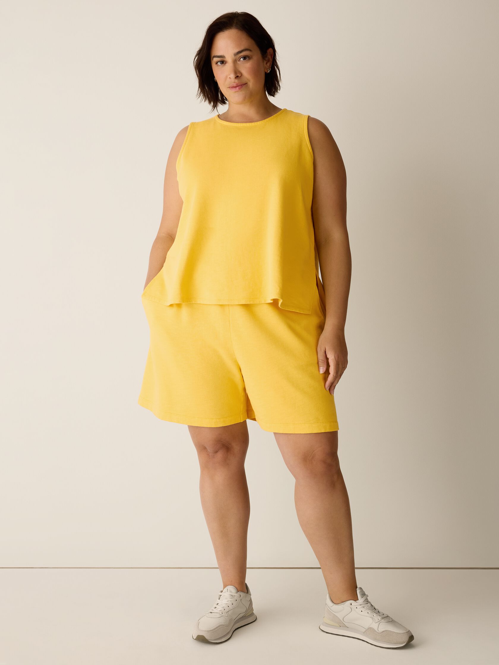 Garment-Dyed Organic Cotton Terry Shell